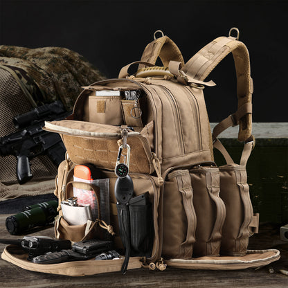 Tactical Backpack Bag-Coyote